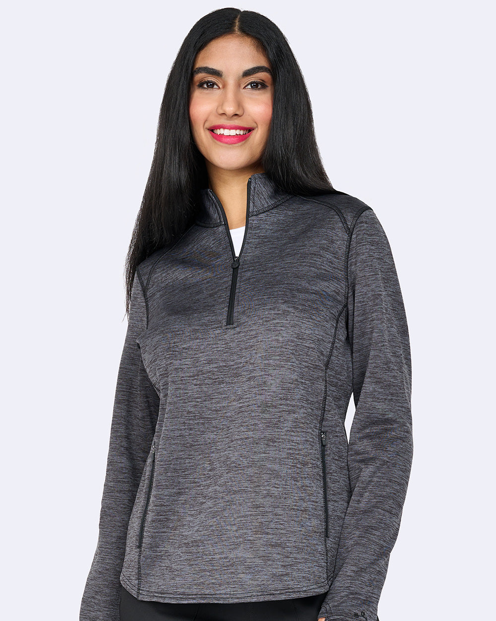 Ava Therese Half Zip Fleece Pull Over