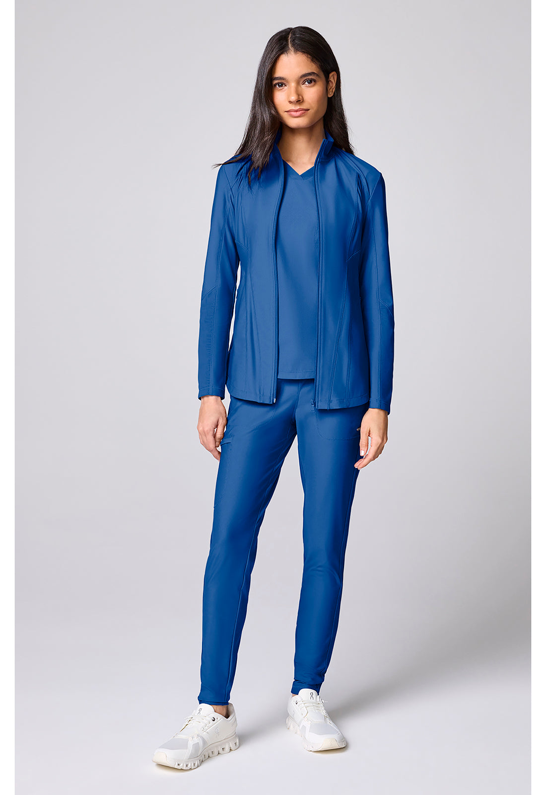 Cherokee Form Full Zip Scrub Jacket