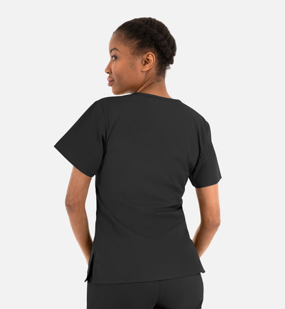 Maevn Core Classic: blusa médica con cuello en V