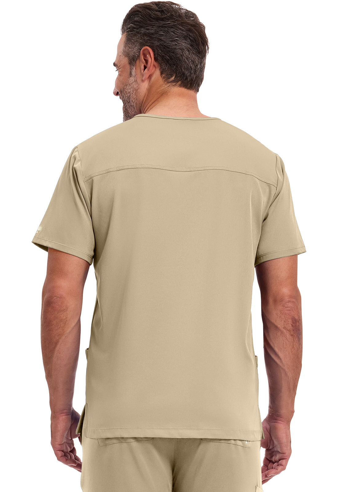 Blusa médica Mathew con cuello en V para hombre de Healing Hands HH Works