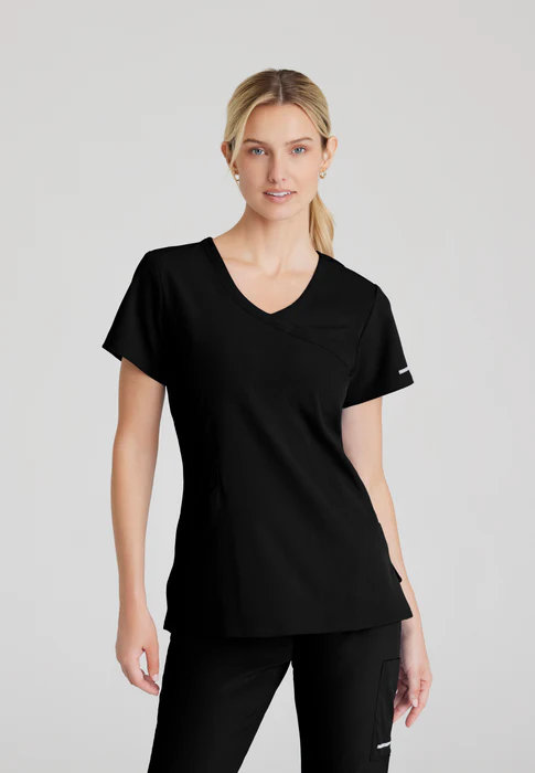 Skechers Reliance Mock Wrap Scrub Top