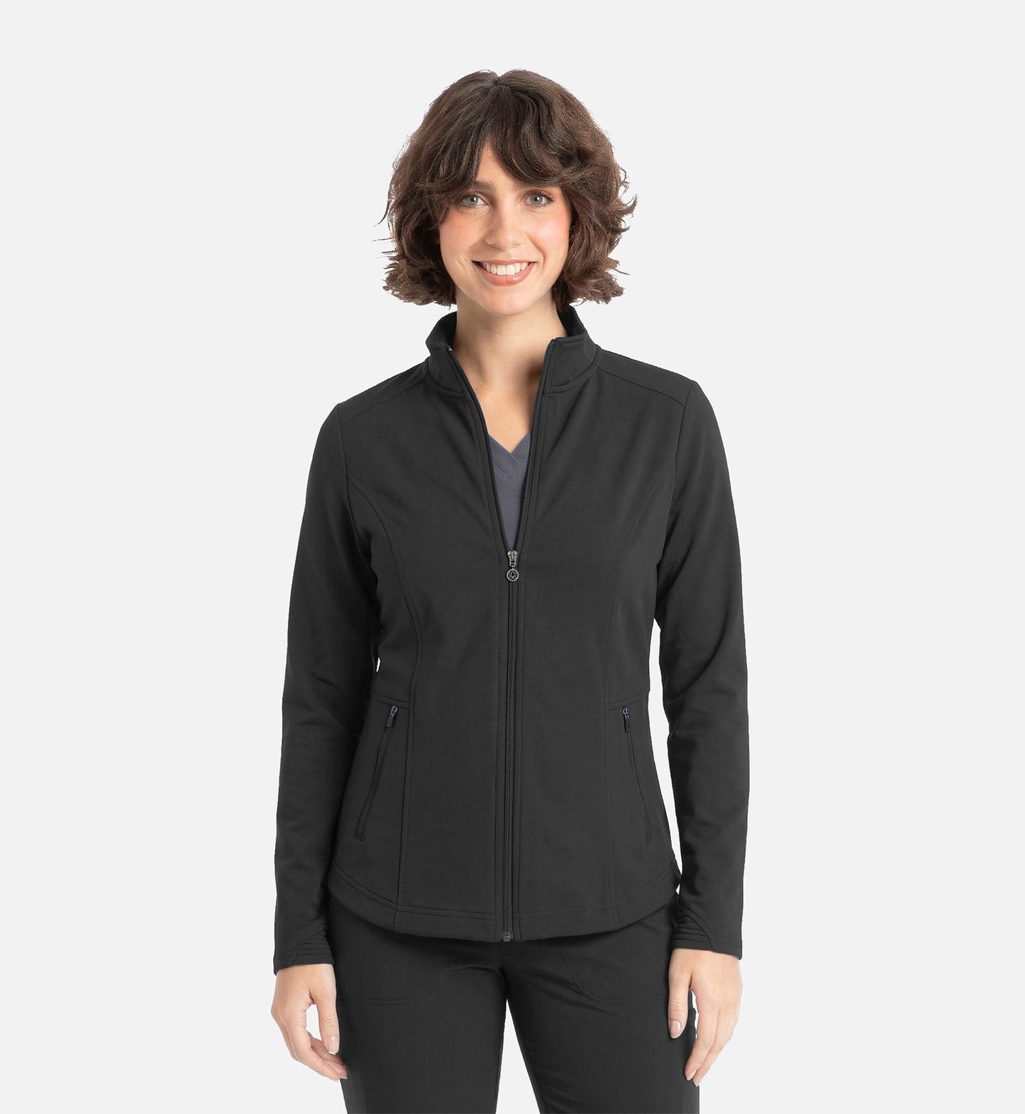 Maevn Blaze Lite Track Fleece Scrub Jacket