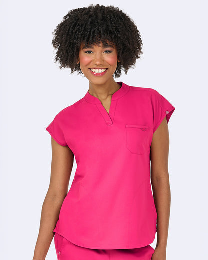 Zavate Studio Dynamic Tuck In Scrub Top