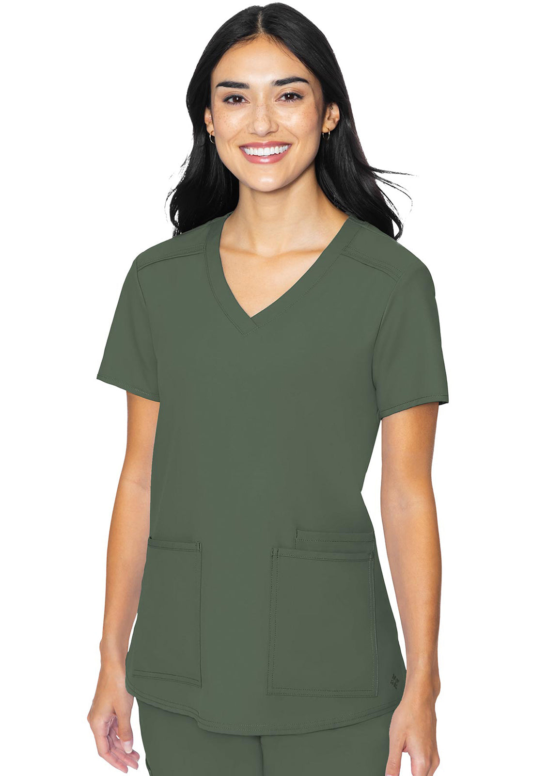 Med Couture Insight 3-Pocket Scrub Top