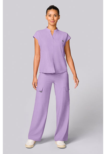 Healing Hands Quest Blythe Mandarin Collar Scrub Top