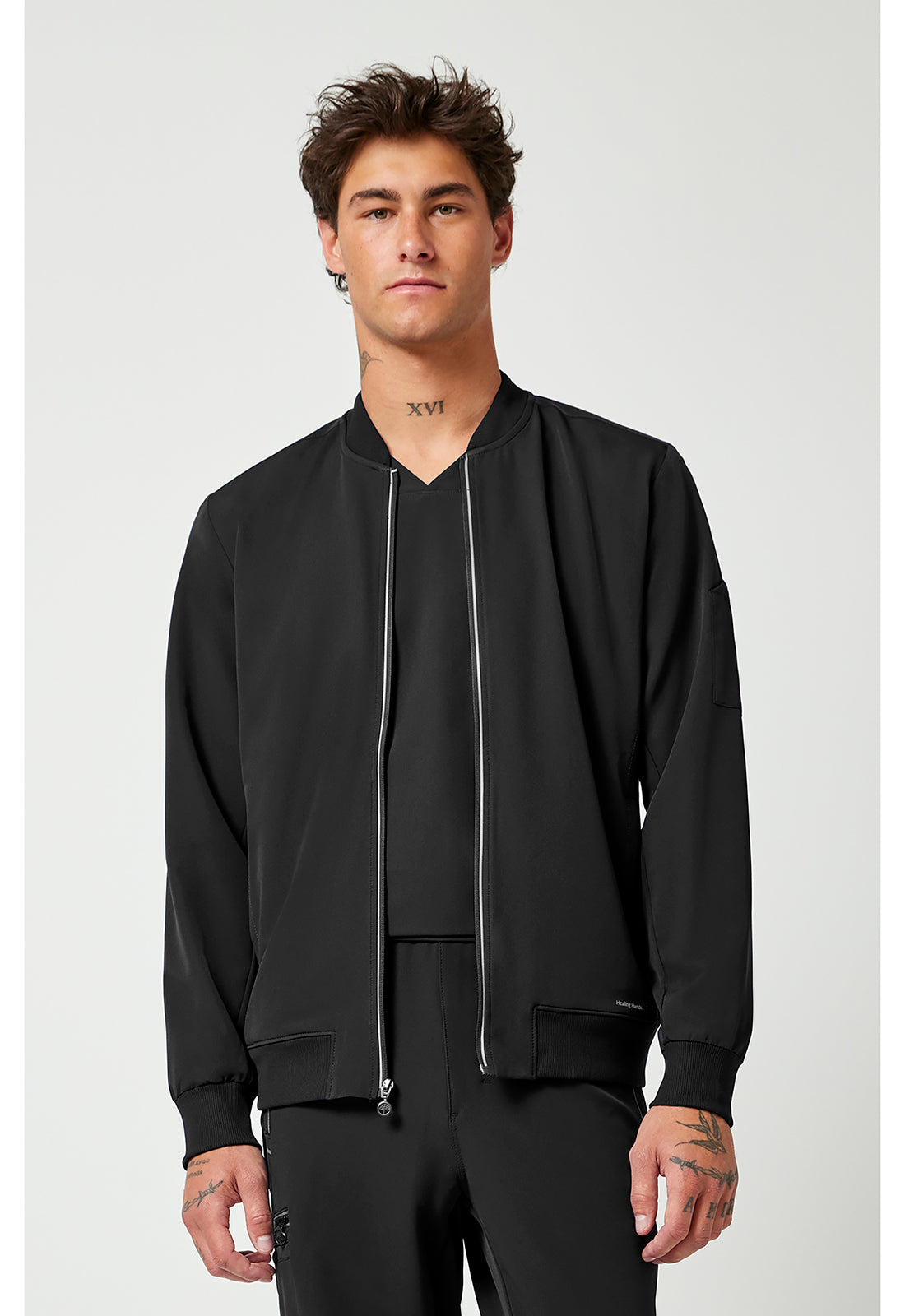 Healing Hands 360 Mens Samuel Bomber Scrub Jacket – TBG Uniforms