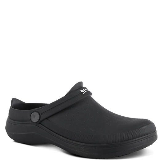Spring Step Professional Black Avery Clogs