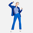 Maevn Blaze Warm-Up Fleece Scrub Jacket