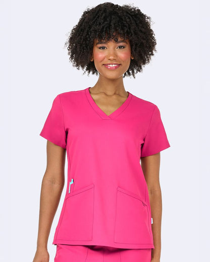 Zavate Studio Focus V-Neck Scrub Top
