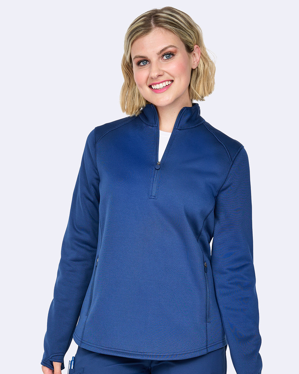 Ava Therese Half Zip Fleece Pull Over