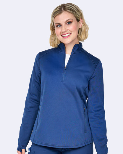 Ava Therese Half Zip Fleece Pull Over