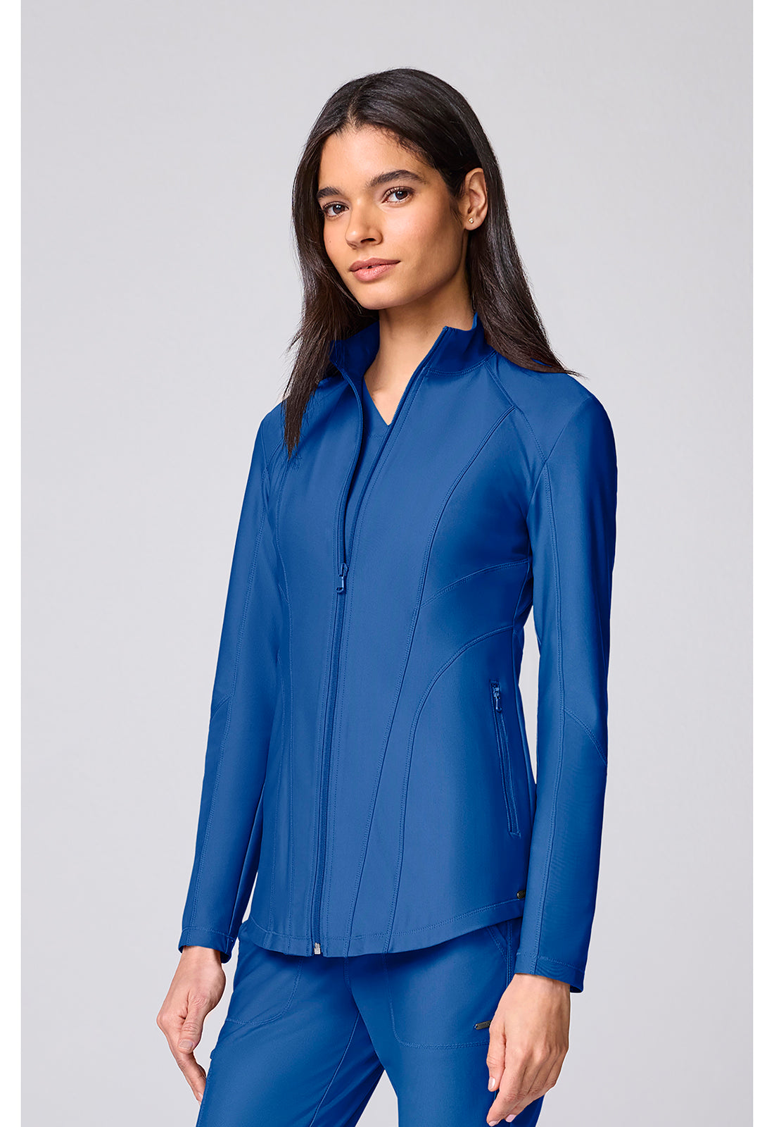 Cherokee Form Full Zip Scrub Jacket