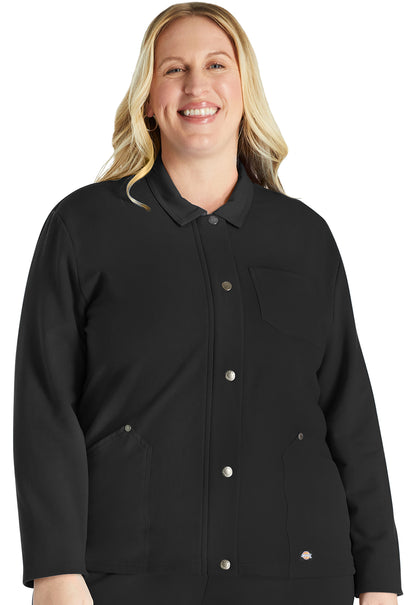 Dickies EDS NXT Zip Front Fleece Scrub Jacket