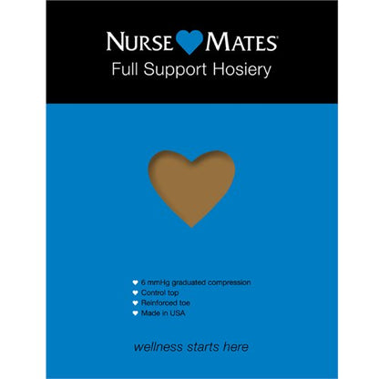 Medias de compresión de soporte completo originales de Nurse Mates