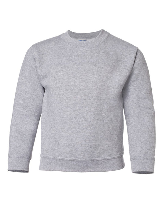 Gildan Youth Heavy Blend Crewneck Sweatshirt with Lenox Academy Logo