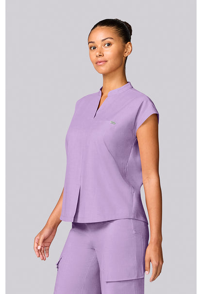 Healing Hands Quest Blythe Mandarin Collar Scrub Top