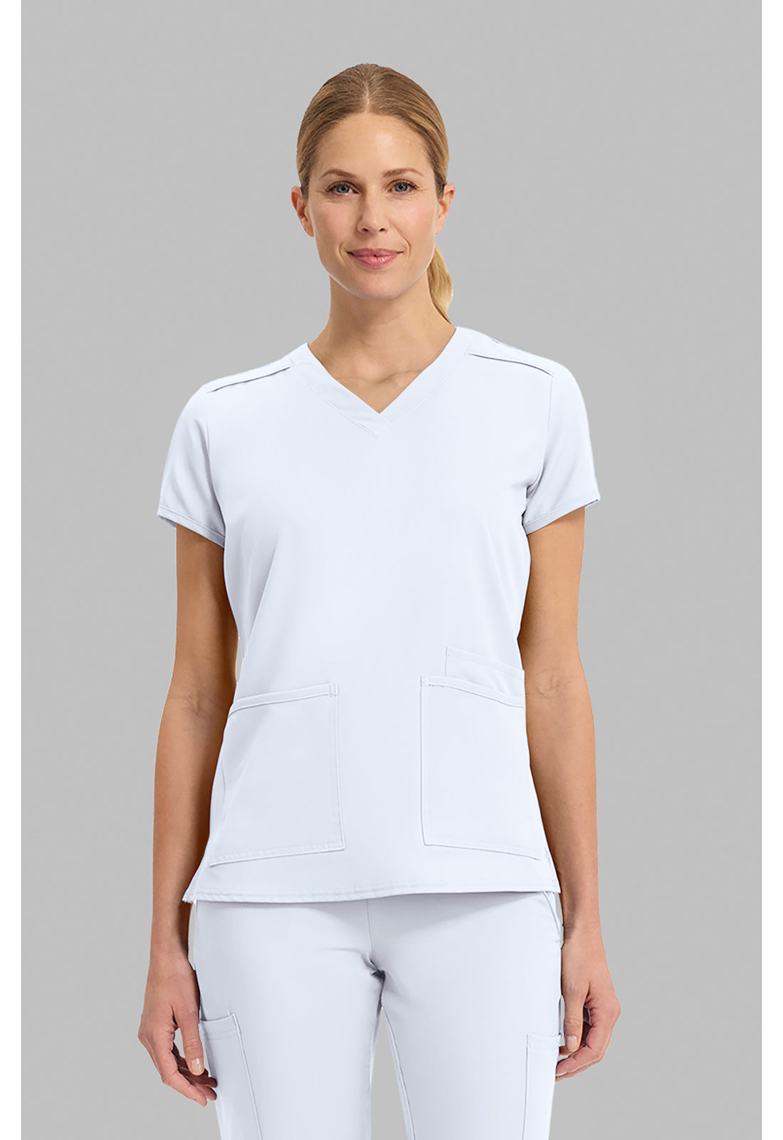 Med Couture Insight 3-Pocket Scrub Top