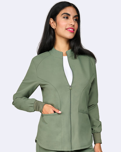 Zavate Studio Comfort Warm-Up Scrub Jacket