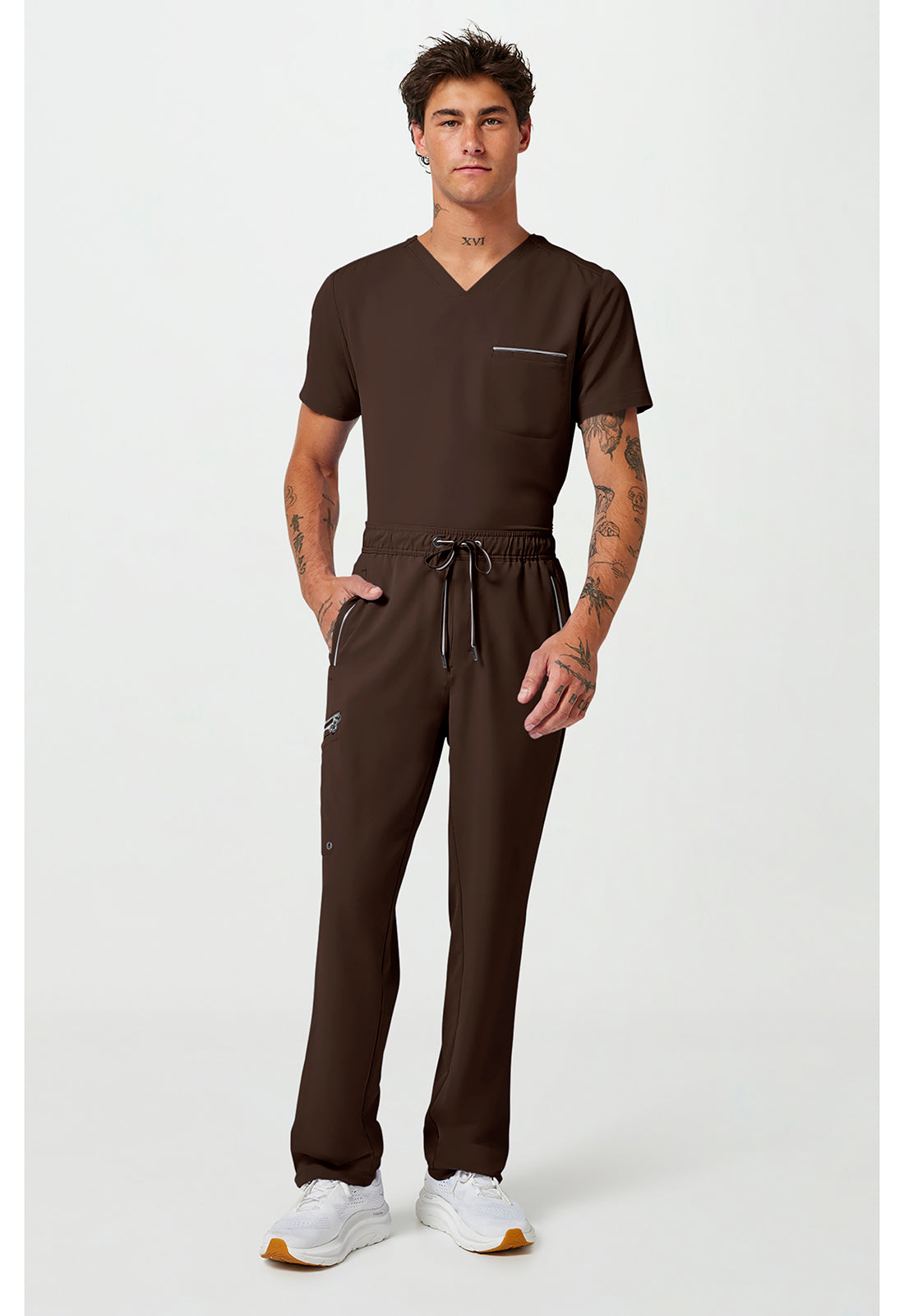 Healing Hands 360 Mens Noah Zip Fly Front Scrub Pants