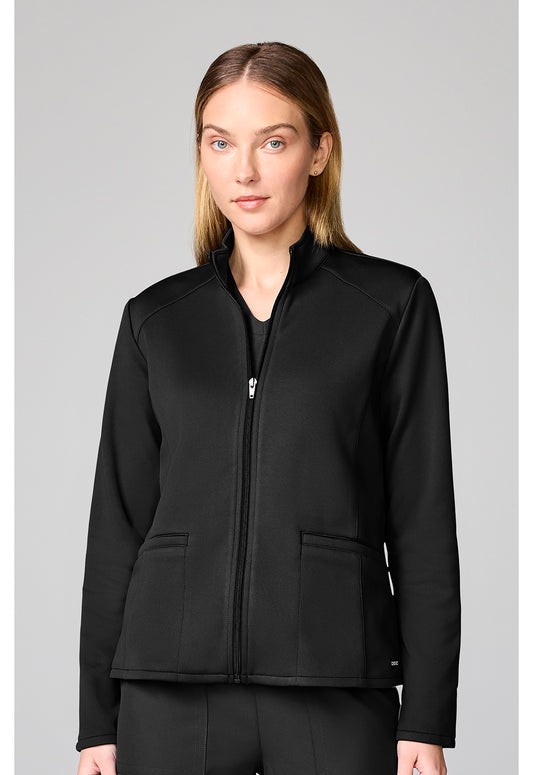 Cherokee Basics Fleece Scrub Jacket