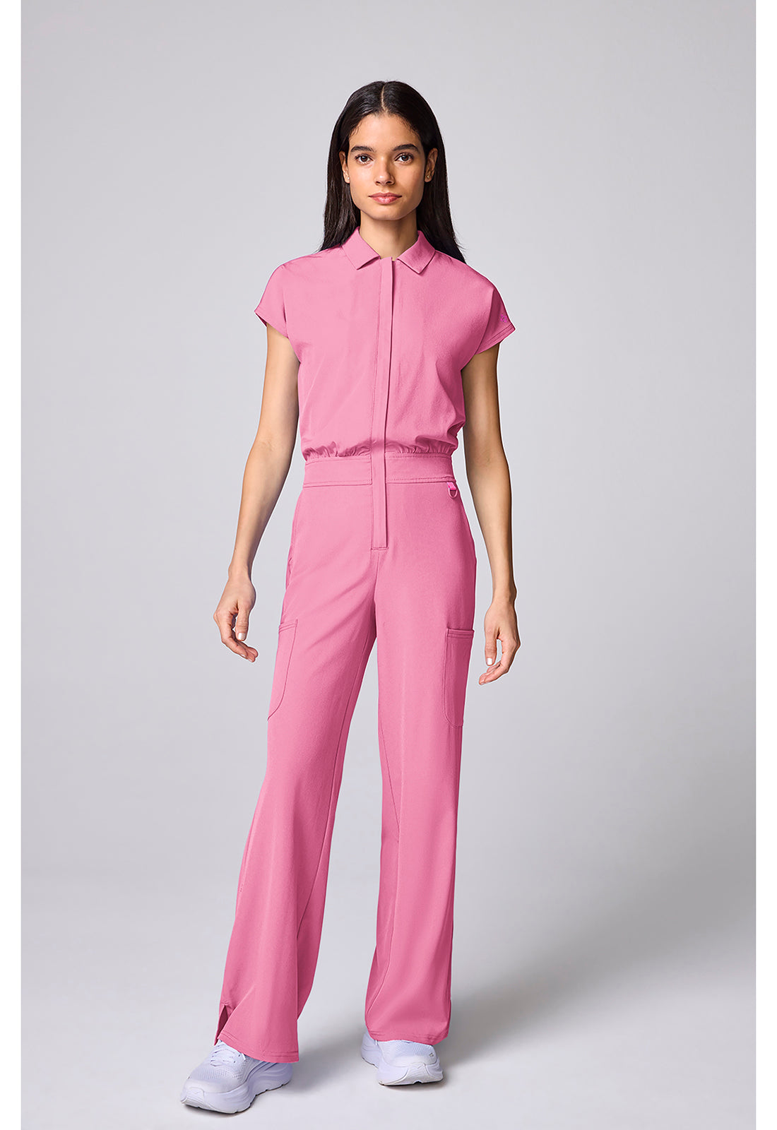 Med Couture Amp Dolman Wide Leg Scrub Jumpsuit