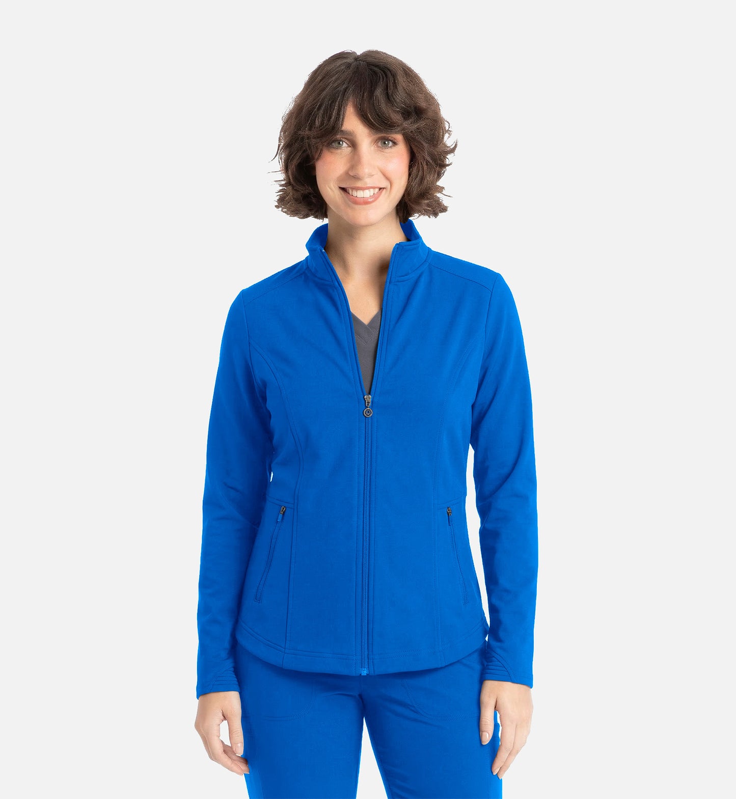 Maevn Blaze Lite Track Fleece Scrub Jacket