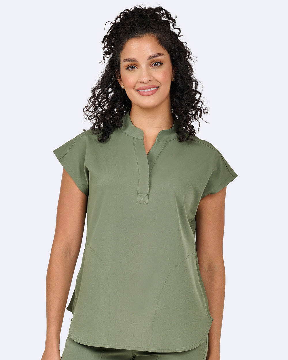 Ava Therese Piper Tuck In Oversized Scrub Top