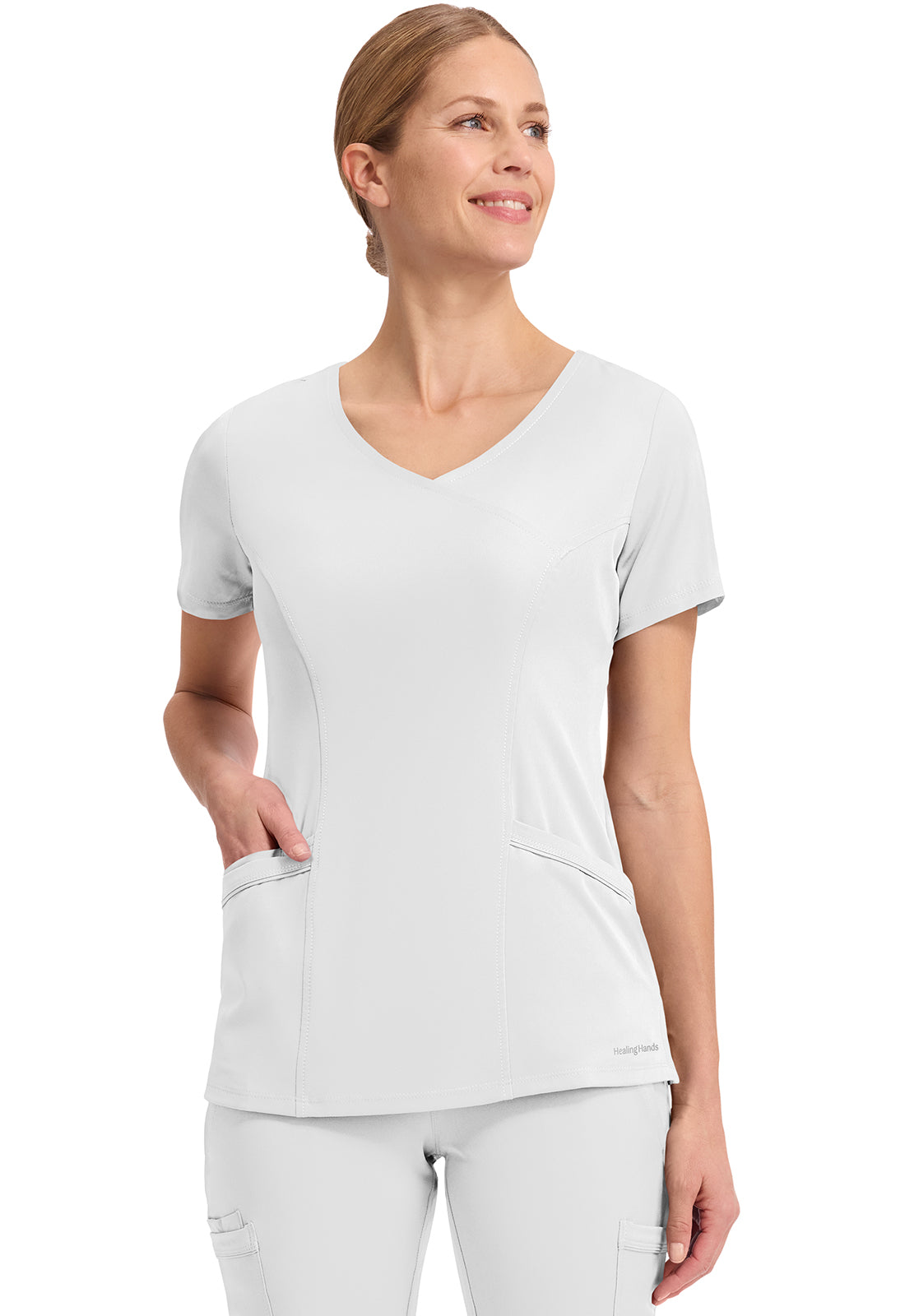 Blusa médica Madison de Healing Hands HH Works