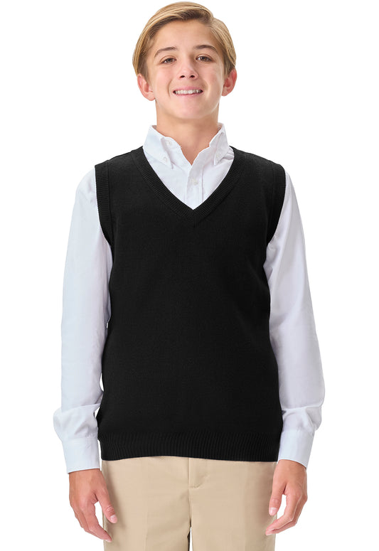 Classroom School Youth Unisex V-Neck Pullover Sweater Vest