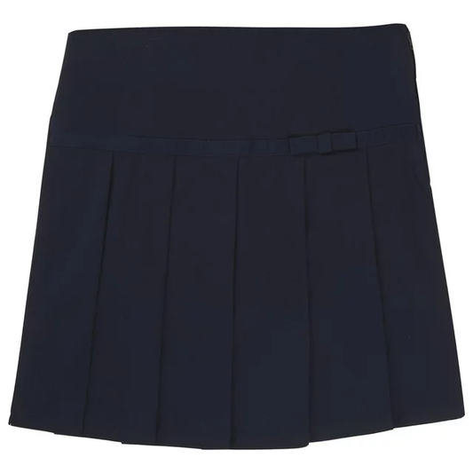 French Toast Girls Adjustable Waist Ribbon Pleated Scooter Skirt
