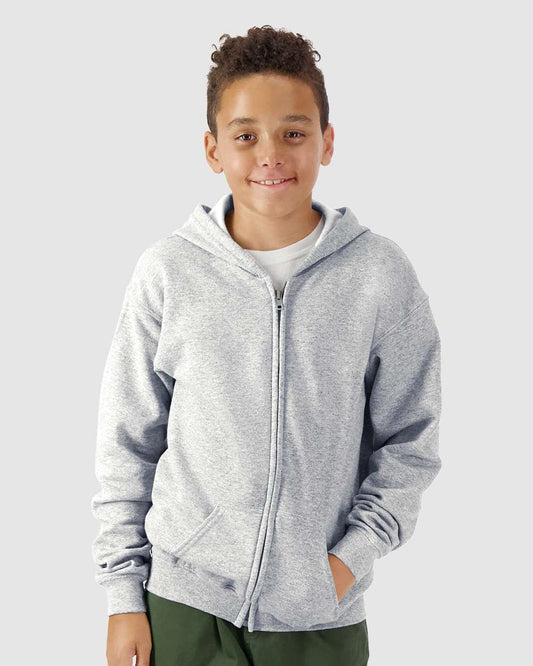 Gildan Youth Heavy Blend Full-Zip Hoodie with Lenox Academy Logo