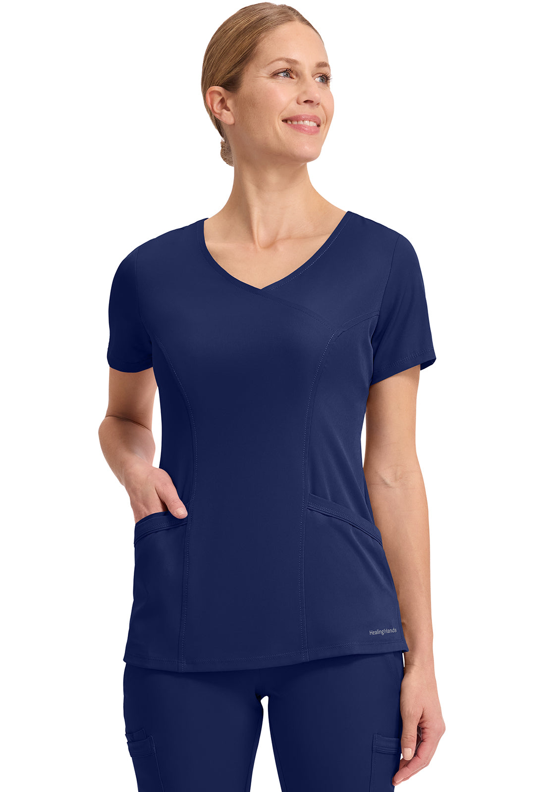 Blusa médica Madison de Healing Hands HH Works