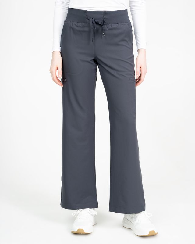 Zavate Studio Wide Leg Flare Scrub Pants