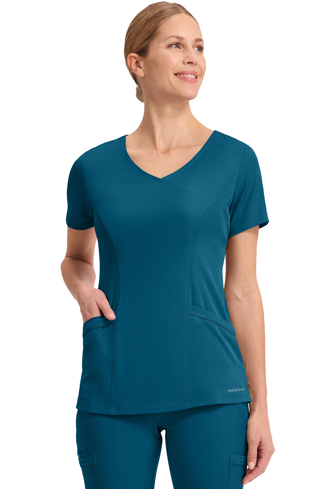 Blusa médica Madison de Healing Hands HH Works