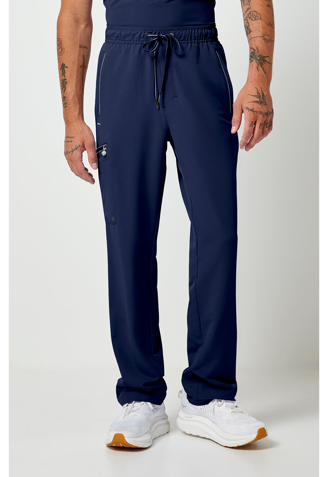 Healing Hands 360 Mens Noah Zip Fly Front Scrub Pants