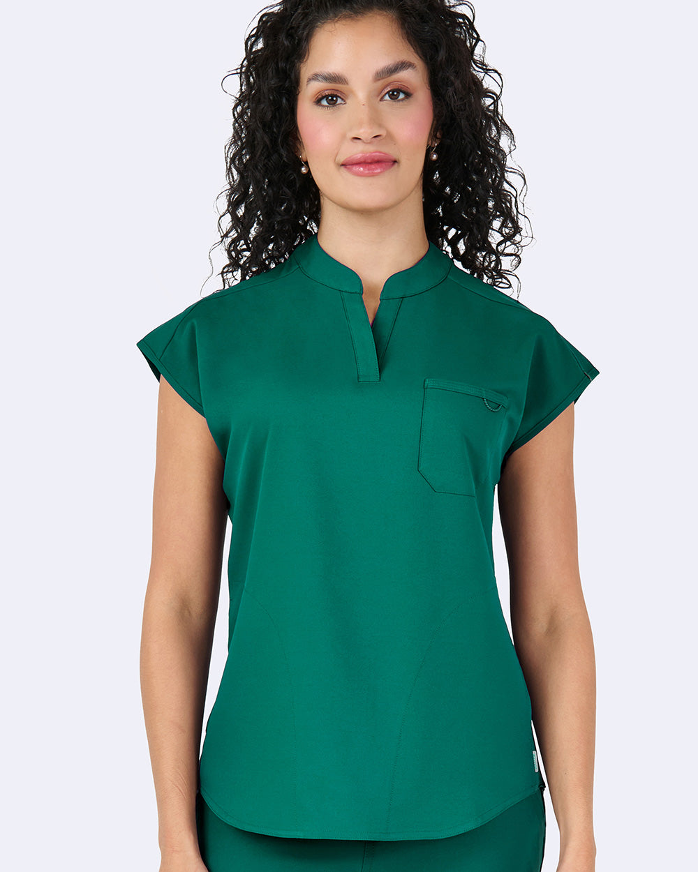 Zavate Studio Dynamic Tuck In Scrub Top