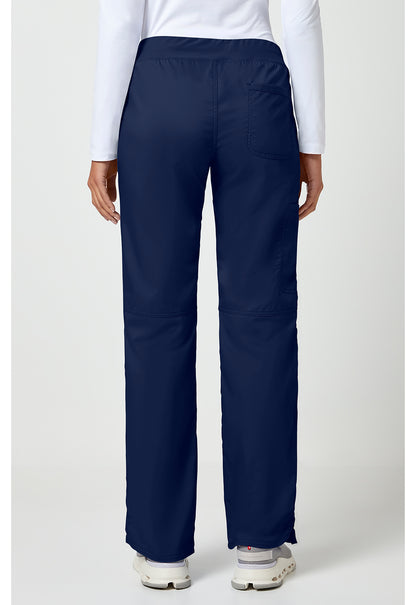 Cherokee Workwear Revolution Mid Rise Straight Leg Pull-On Scrub Pants