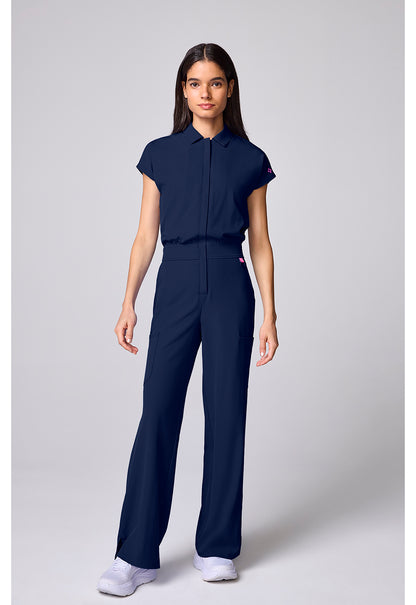 Med Couture Amp Dolman Wide Leg Scrub Jumpsuit