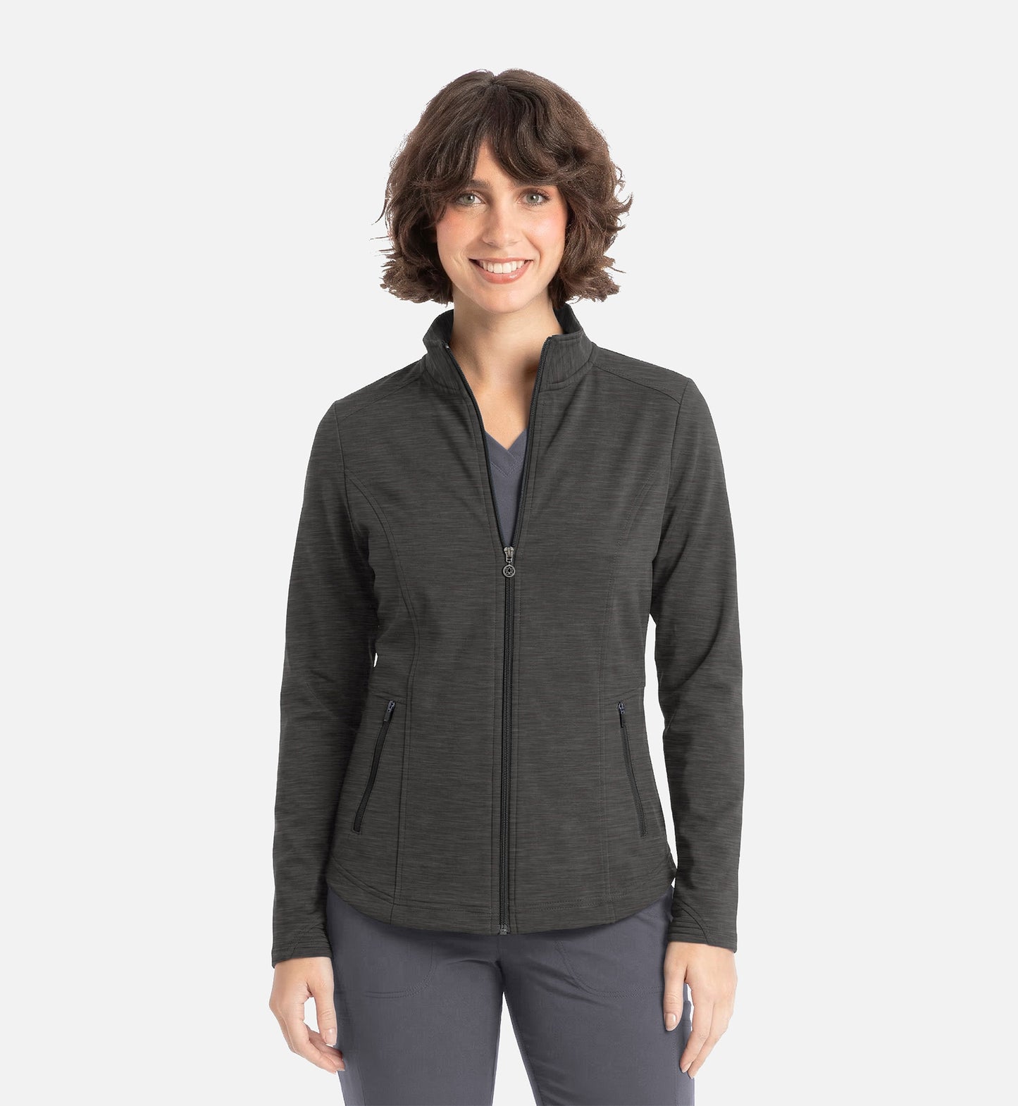 Maevn Blaze Lite Track Fleece Scrub Jacket