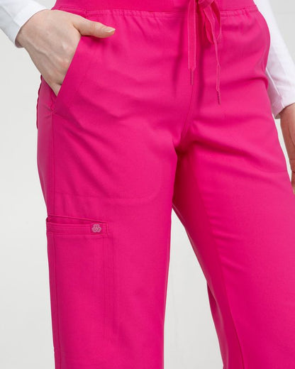 Zavate Studio Wide Leg Flare Scrub Pants