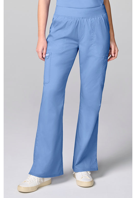 Cherokee Workwear Revolution Flare Cargo Scrub Pants
