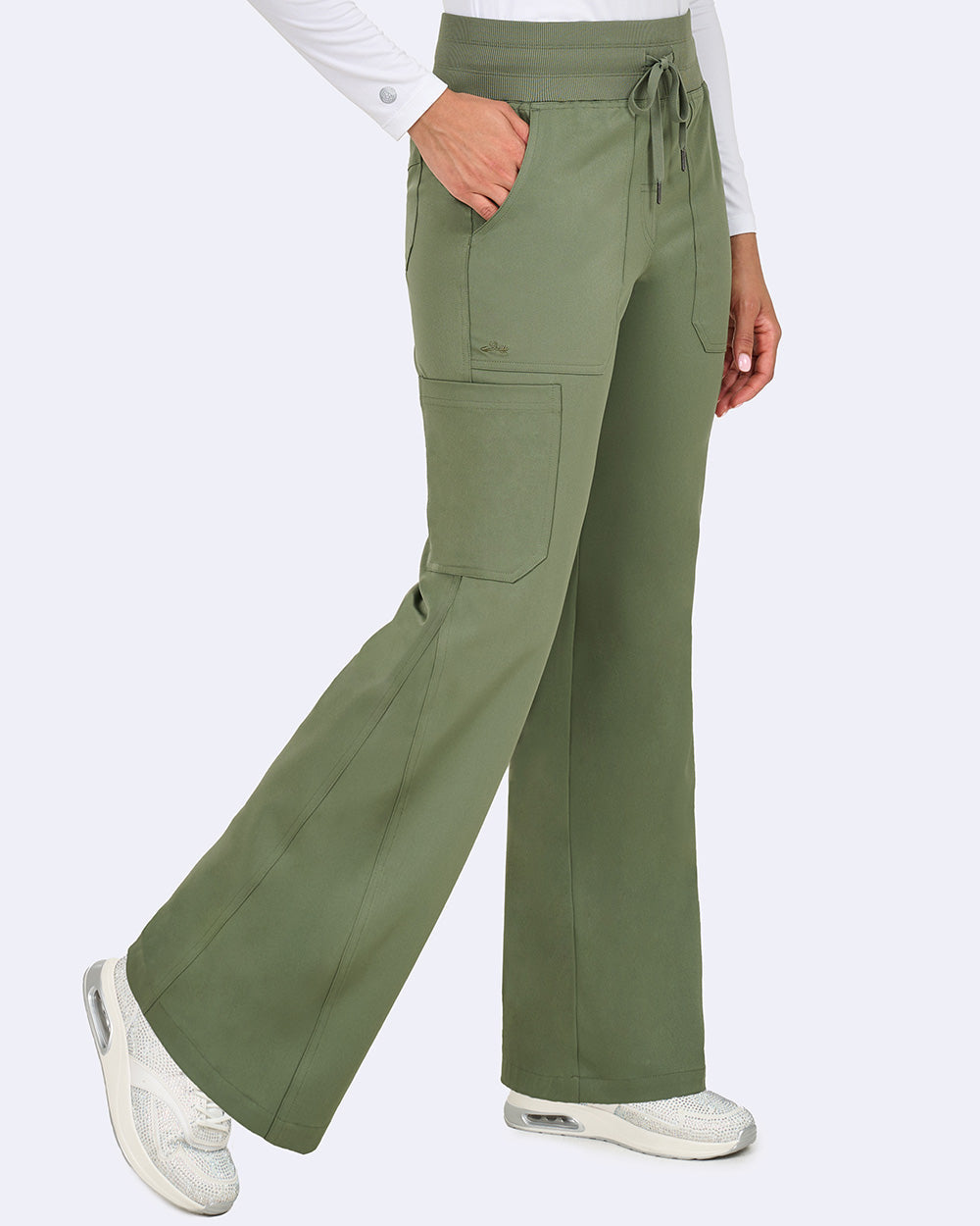 Pantalones quirúrgicos de pierna ancha Ava Therese Avery