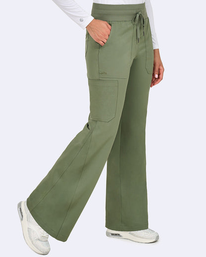 Pantalones quirúrgicos de pierna ancha Ava Therese Avery