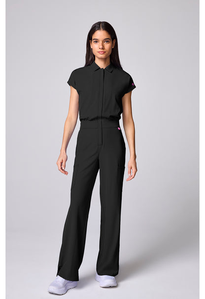Med Couture Amp Dolman Wide Leg Scrub Jumpsuit