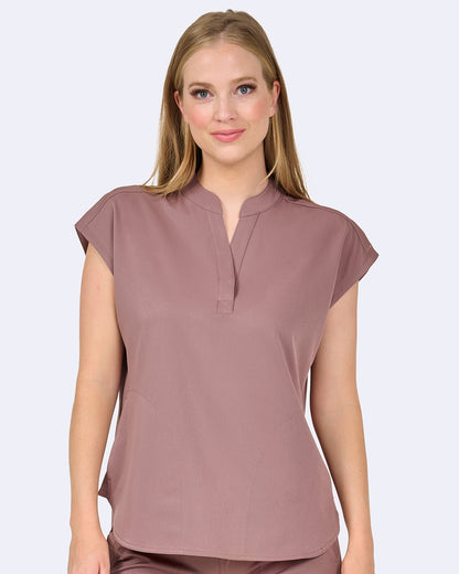 Ava Therese Piper Tuck In Oversized Scrub Top