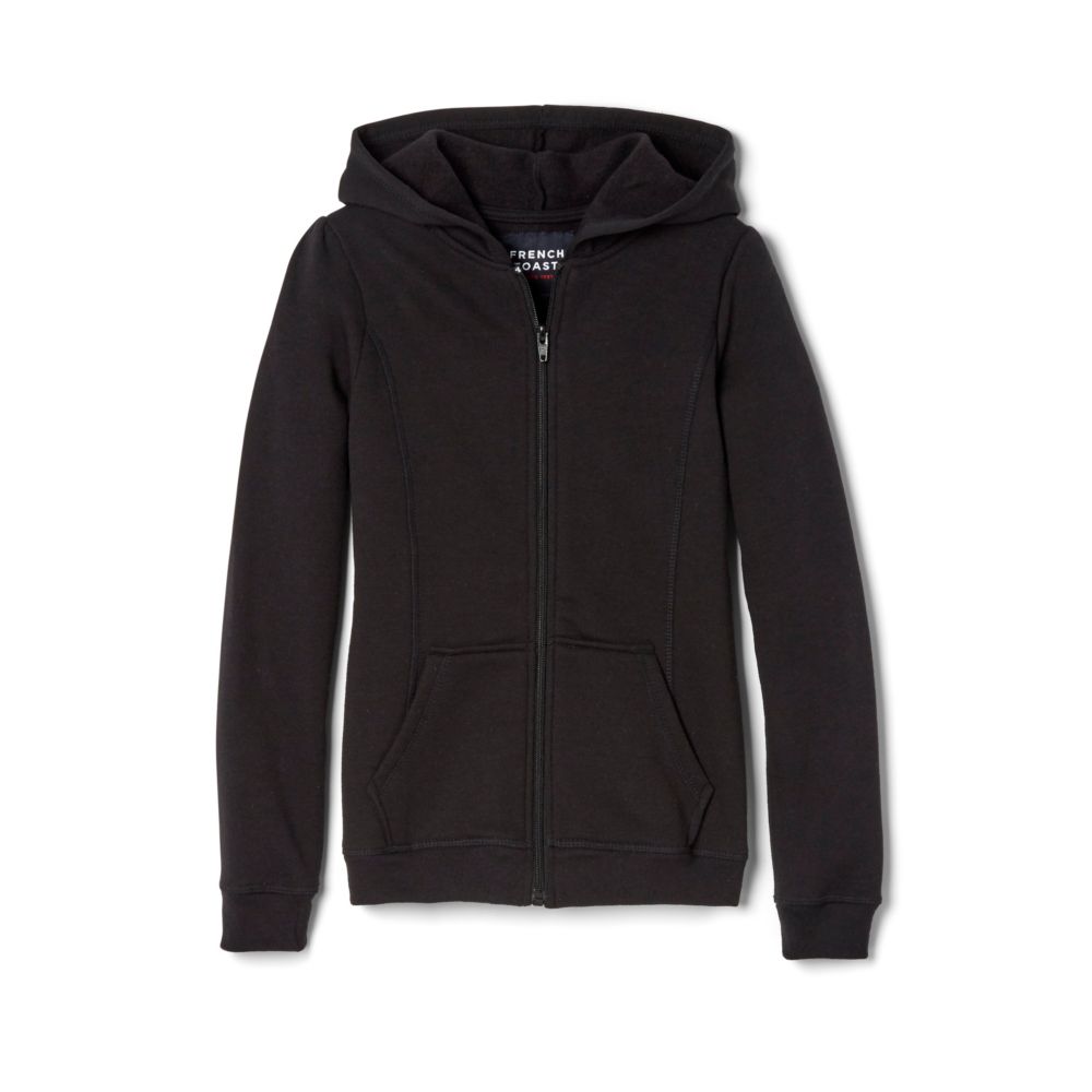 French Toast Girls Fleece Zip Up Hoodie