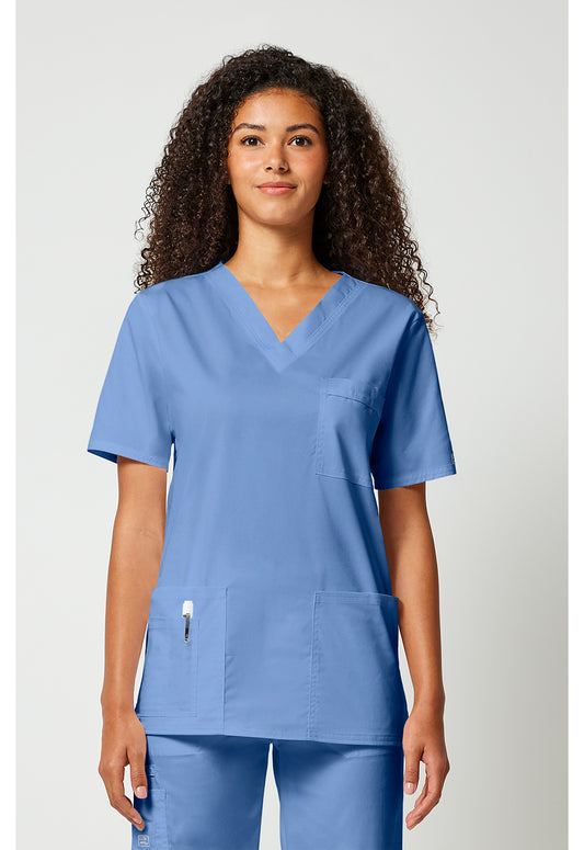 Cherokee Workwear Core Stretch Unisex V-Neck Scrub Top