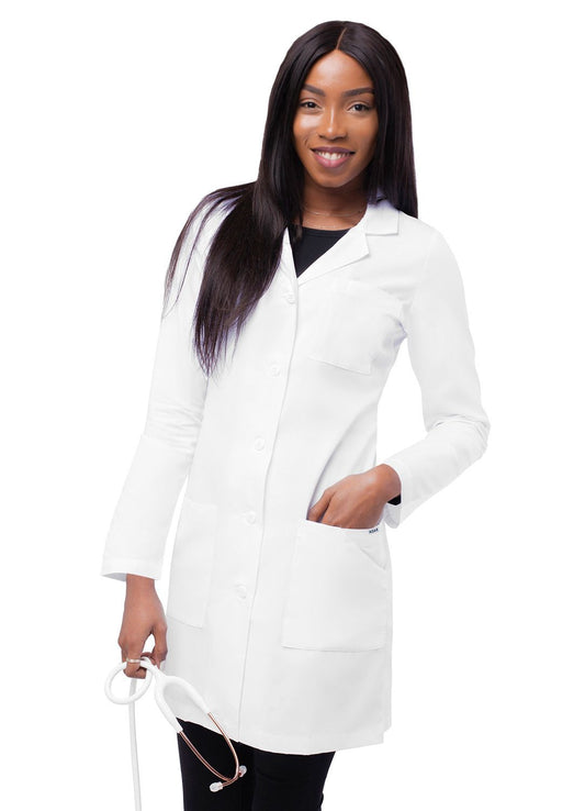 Adar Universal Womens 36" Slim-Fit Lab Coat