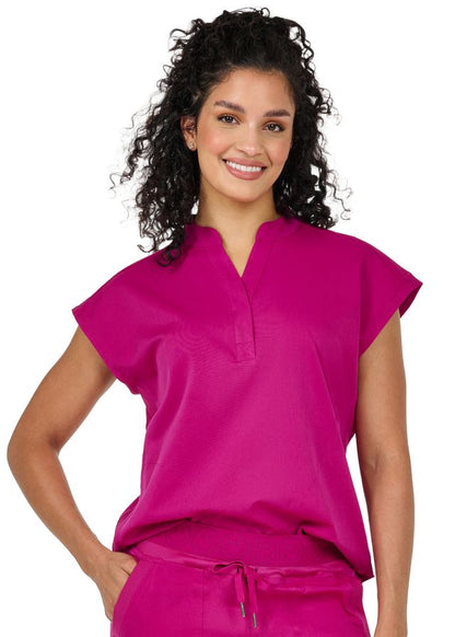 Ava Therese Piper Tuck In Oversized Scrub Top