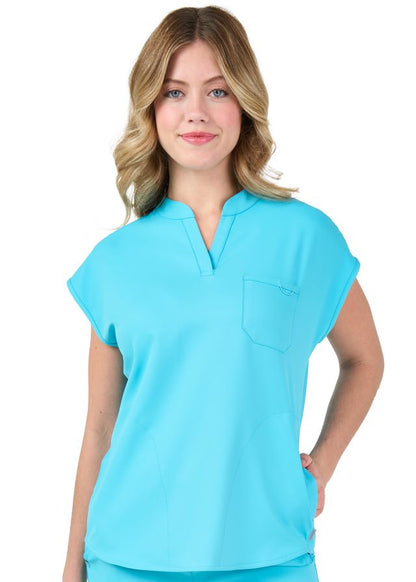 Zavate Studio Dynamic Tuck In Scrub Top